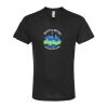 Unisex Poly-Rich V-Neck T-Shirt Thumbnail