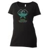 Women's Poly-Rich Scoop Neck T-Shirt Thumbnail