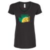 Women's Poly-Rich V-Neck T-Shirt Thumbnail