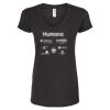 Women's Poly-Rich V-Neck T-Shirt Thumbnail